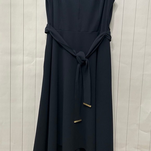 Donna Karan Navy Blue High Low dress - Picture 14 of 14